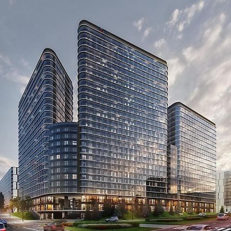 Sky Tower Apartments ワルシャワ エクステリア 写真